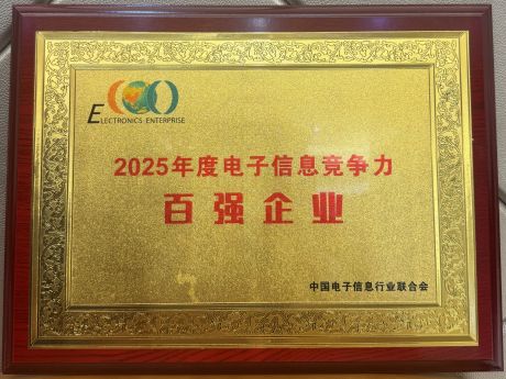 Top 100 Electronic Information Competitiveness Enterprises in 2025